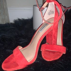 Steve Madden suede 4” heel